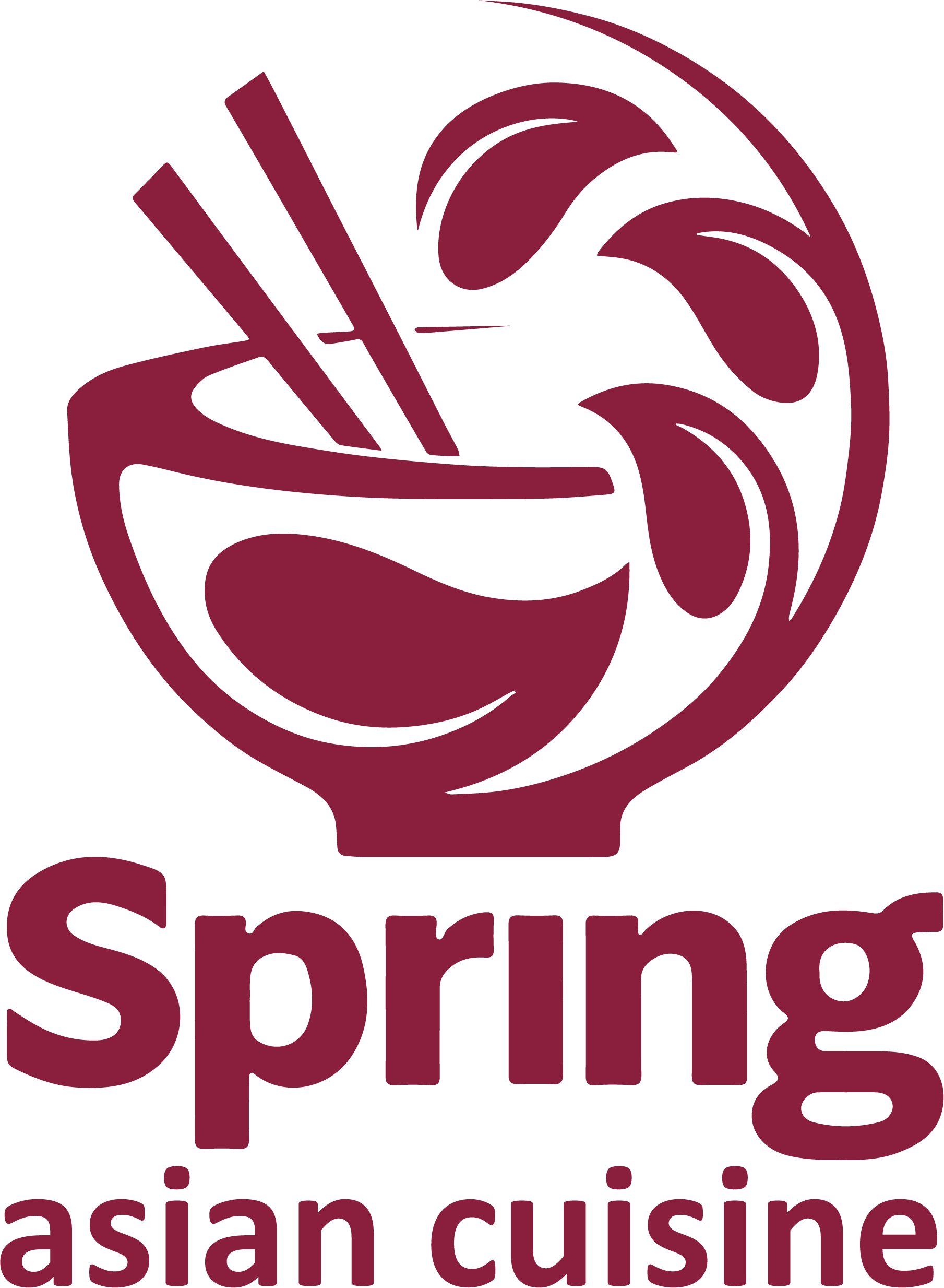 Spring asian cuisine